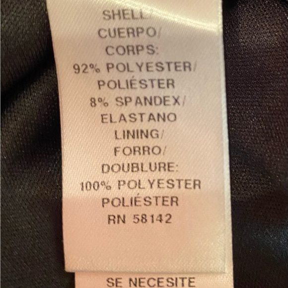 Clover and Sloane Black Velvet Dress Size 2 NWT - Picture 10 of 11